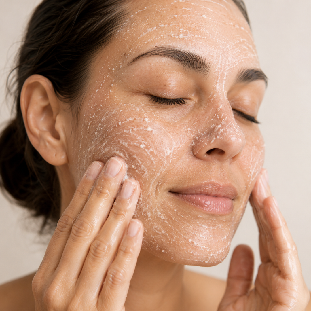 Exfoliante Facial · Purifica & Renueva
