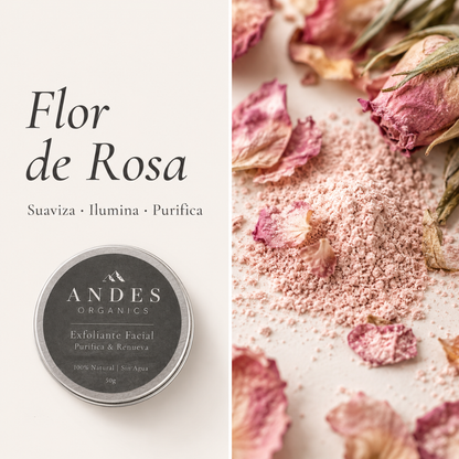 Exfoliante Facial · Purifica & Renueva