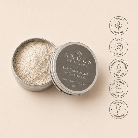 Exfoliante Facial · Purifica & Renueva